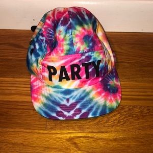 🛍 Party Neon Tie Dye Hat